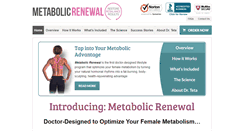 Desktop Screenshot of metabolicrenewal.com